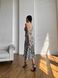 Легка шовкова сукня довжини міді з розрізом 32294701 фото 5