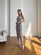 Легка шовкова сукня довжини міді з розрізом 32294701 фото 3