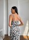 Легка шовкова сукня довжини міді з розрізом 32294701 фото 7