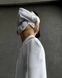 Жіночий спортивний костюм трьохнитка петля білий розмір xs-s 32260105 фото 8