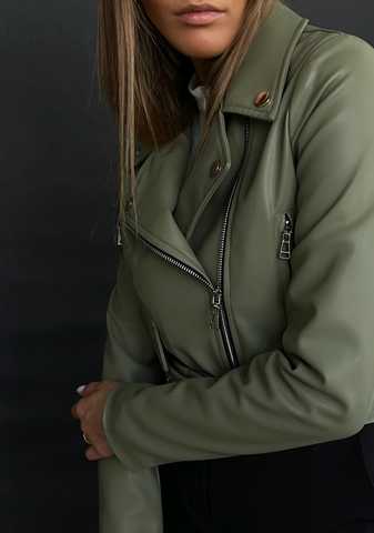 Men's Black Genuine Leather Jacket Slim Fit Zip Closure | RebelsMarket