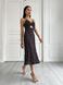 Жіноча літня сукня Венеція з натуральної тканини довжини міді з відкритою спиною. 31872101 фото 5