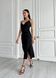 Легка шовкова сукня довжини міді з розрізом, розмір XS 32290201 фото 2