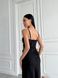Легка шовкова сукня довжини міді з розрізом, розмір XS 32290201 фото 5