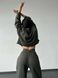 Жіночий спортивний костюм трьохнитка петля хакі розмір xs-s 32260605 фото 10