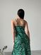 Легка шовкова сукня довжини міді з розрізом, розмір XS 32294901 фото 6