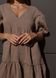 Жіноча сукня з натуральної тканини довжини міні з коротким рукавом на резинці. 32010905 фото 5