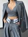 Клаcический женский брючный костюм брюки с топом, размер XS 32280301 фото 6