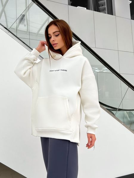 A warm tracksuit with a hoodie and joggers