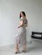 Легка літня сукня довжини міді в квітковий принт, розмір S 31631202 фото 2
